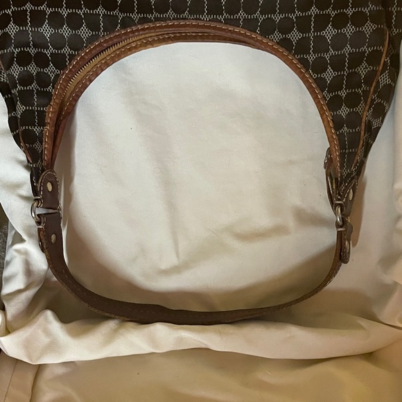 Kate Spade Leather and Fabric Shoulder Bag Hard to Find - Picture 3 of 11